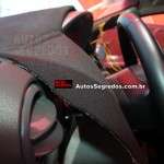Flagra do interior do novo Fiat Palio