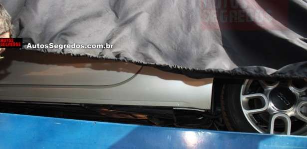 Flagra do Fiat 500 mexicano