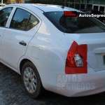 Flagra do Nissan Sunny em testes no Brasil