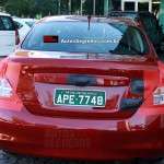 Flagra do Nissan Sunny em testes no Brasil