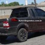Flagra da Fiat Strada 2013 reestilizada