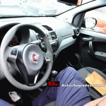 Flagra do interior do novo Fiat Siena derivado do Projeto 326 3V