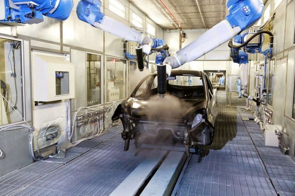 Linha de produção Nissan