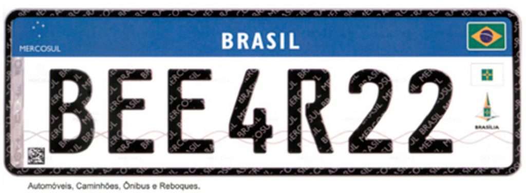 Placa Mercosul