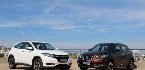 Comparativo Nissan Kicks versus Honda HR-V