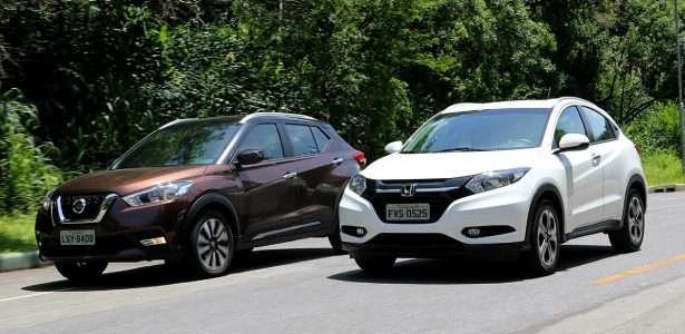 Comparativo Nissan Kicks versus Honda HR-V