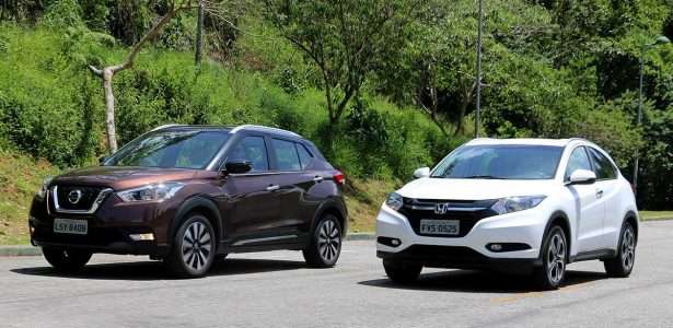 Comparativo Nissan Kicks versus Honda HR-V
