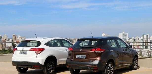 Comparativo Nissan Kicks versus Honda HR-V