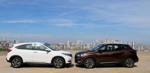 Comparativo Nissan Kicks versus Honda HR-V