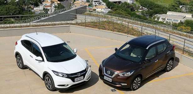 Comparativo Nissan Kicks versus Honda HR-V