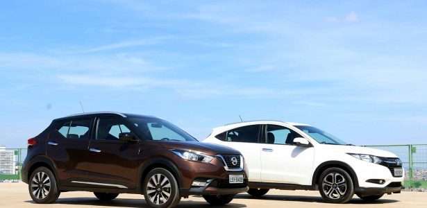 Comparativo Nissan Kicks versus Honda HR-V