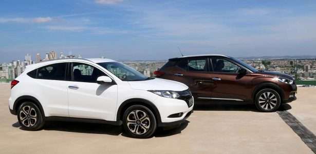 Comparativo Nissan Kicks versus Honda HR-V