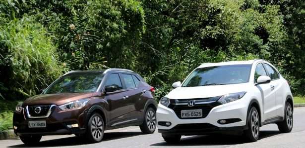 Comparativo Nissan Kicks versus Honda HR-V