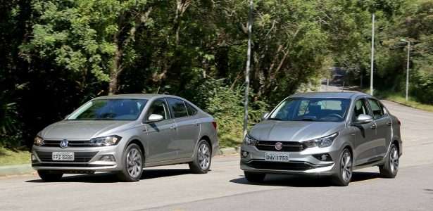 Fiat Cronos Precision 1.8 AT x Volkswagen Virtus Highline 1.0 AT TSI