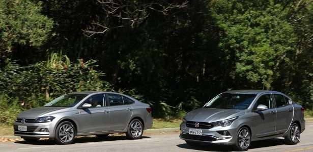 Fiat Cronos Precision 1.8 AT x Volkswagen Virtus Highline 1.0 AT TSI