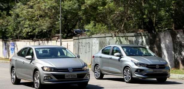 Fiat Cronos Precision 1.8 AT x Volkswagen Virtus Highline 1.0 AT TSI