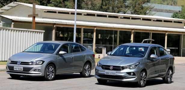 Fiat Cronos Precision 1.8 AT x Volkswagen Virtus Highline 1.0 AT TSI