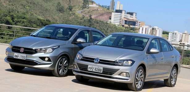 Fiat Cronos Precision 1.8 AT x Volkswagen Virtus Highline 1.0 AT TSI