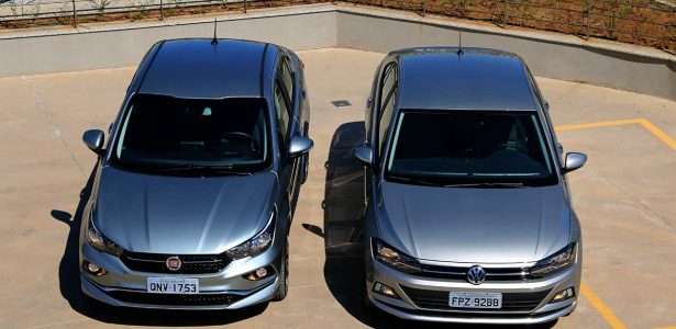 Fiat Cronos Precision 1.8 AT x Volkswagen Virtus Highline 1.0 AT TSI