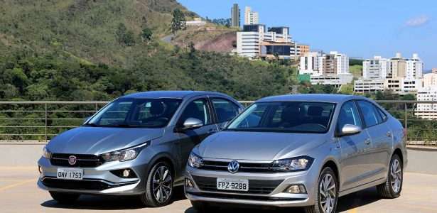 Fiat Cronos Precision 1.8 AT x Volkswagen Virtus Highline 1.0 AT TSI