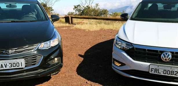 Comparativo Cruze versus Jetta