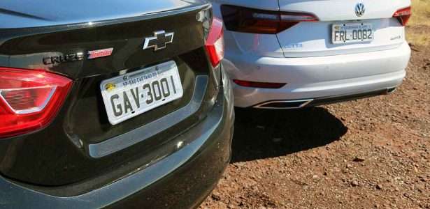 Comparativo Cruze versus Jetta