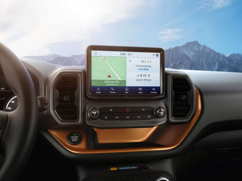 Central multimídia Bronco Sport