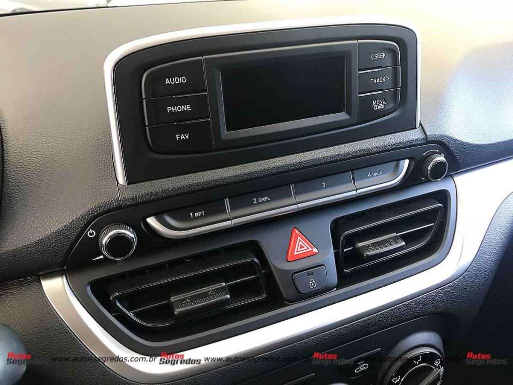 Rádio HB20 Sense 2021