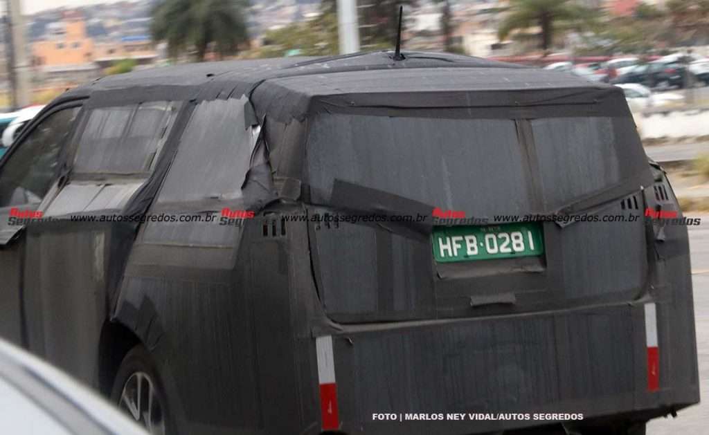Jeep Compass para sete ocupantes