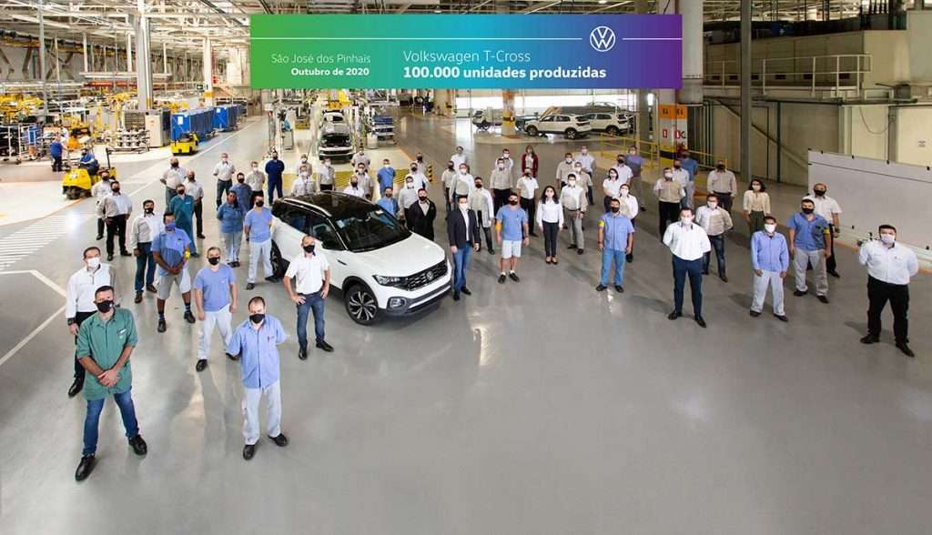 T-Cross 100 mil unidades