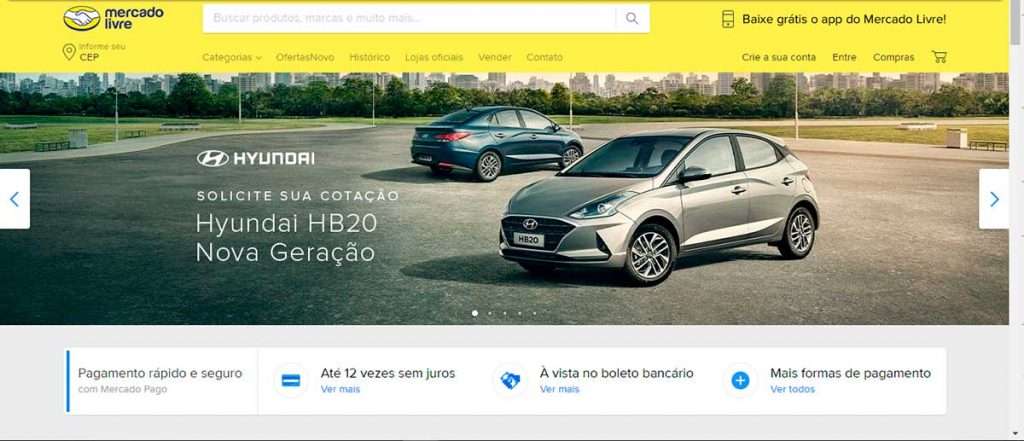 Hyundai Mercado Livre