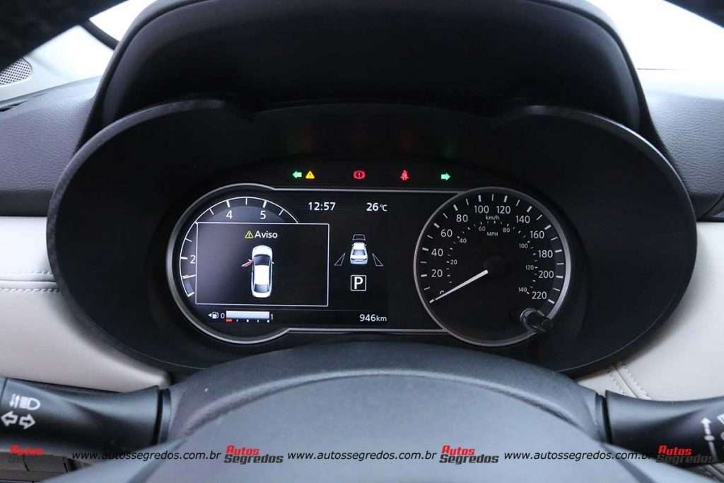 Quadro de instrumentos Nissan Versa 2021