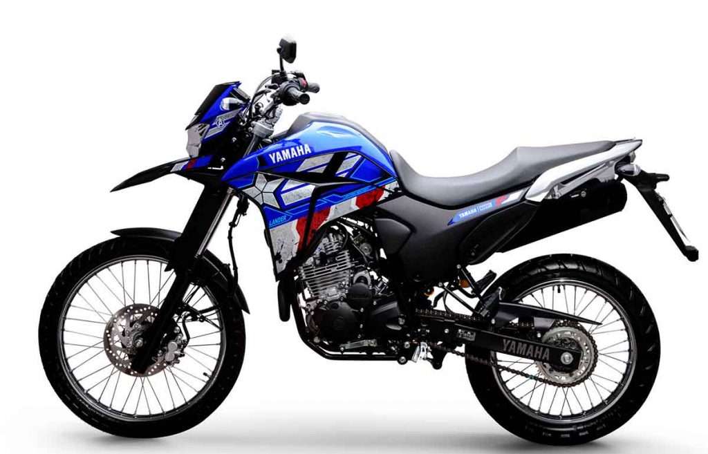 Yamaha Lander 250 Capitão América