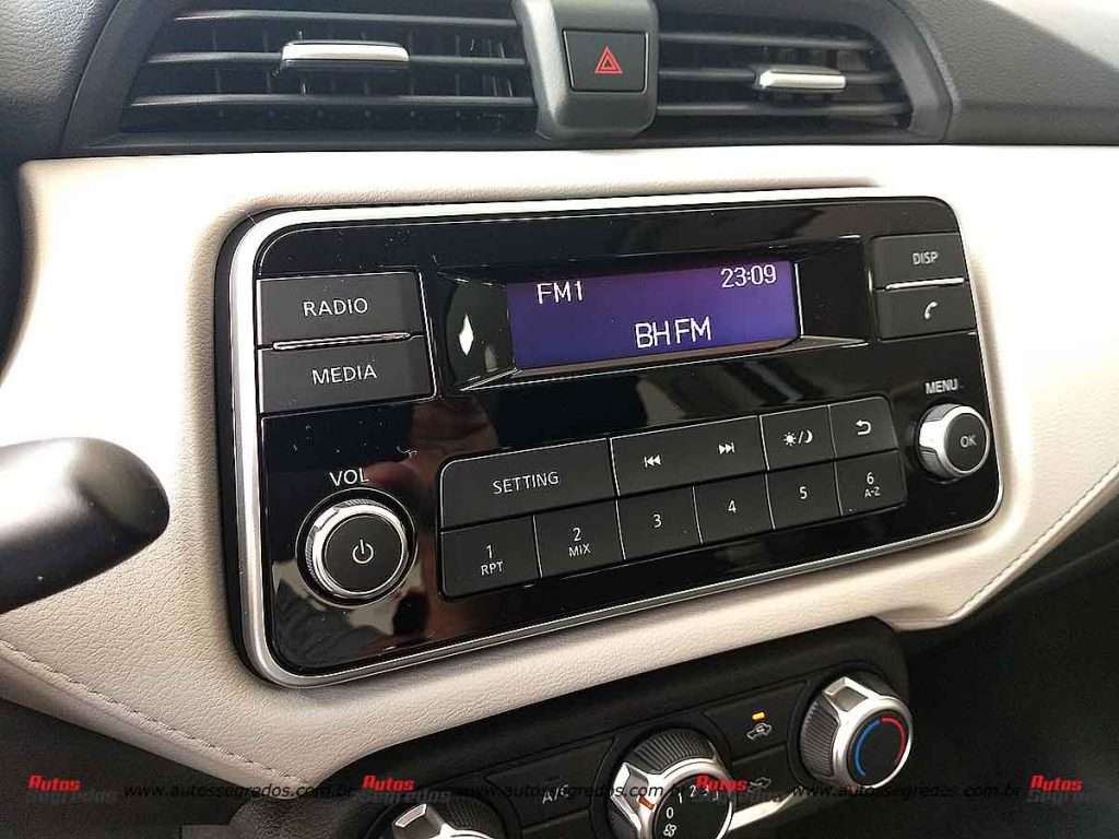 Rádio novo Versa