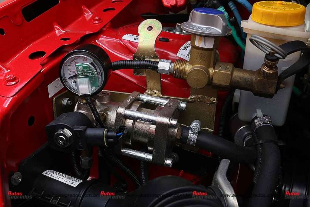 Equipamento de Gás Natural Veicular do Grand Siena 1.4 GNV