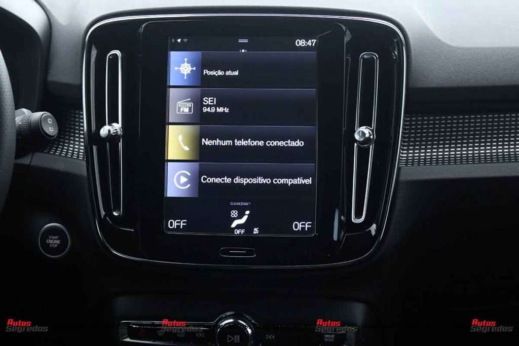 Multimídia XC40