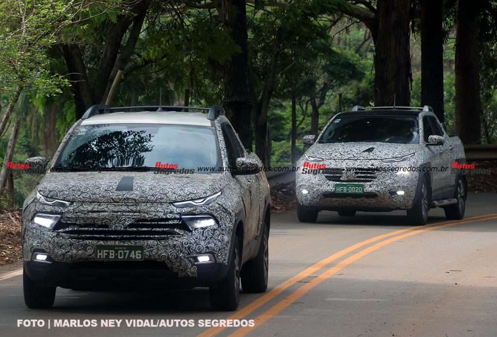 Nova Fiat Toro reestilizada