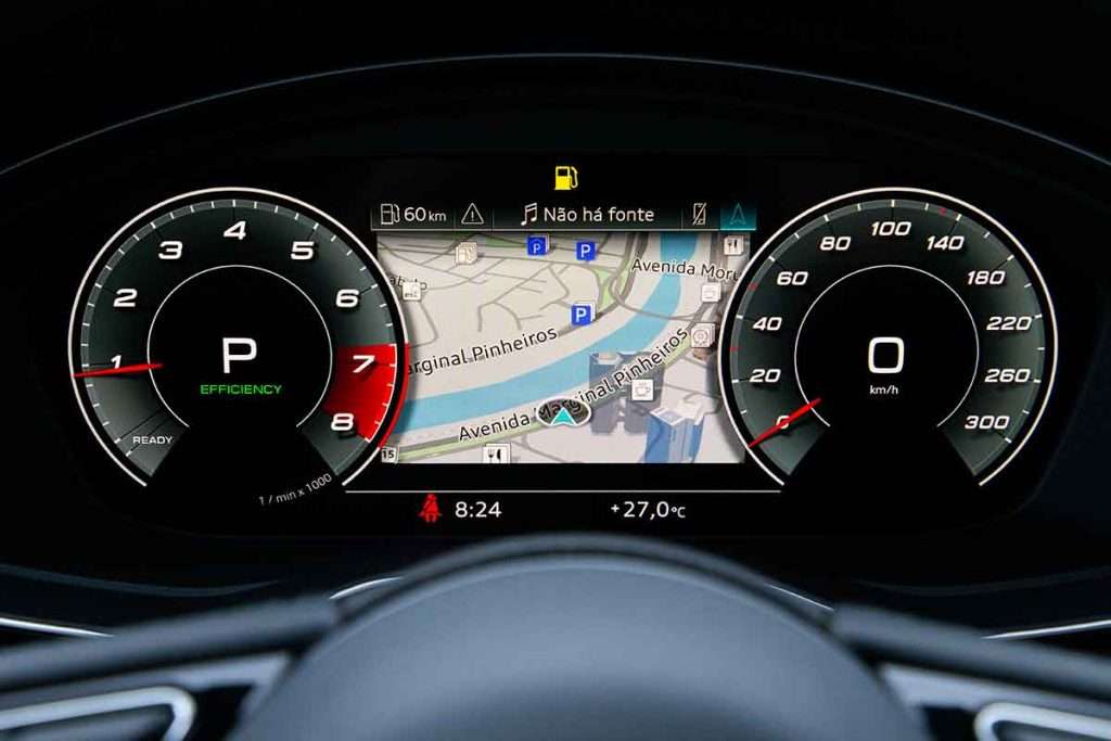 Quadro de instrumentos Audi A5