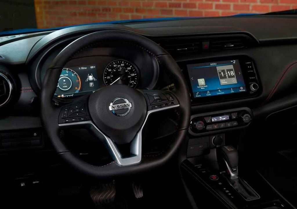 Interior do Nissan Kicks 2022