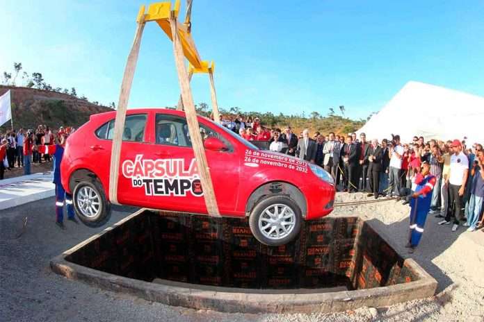Cápsula do temo fábrica JAC Bahia