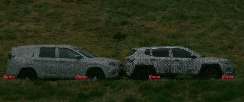 Novo SUV Jeep de sete lugares