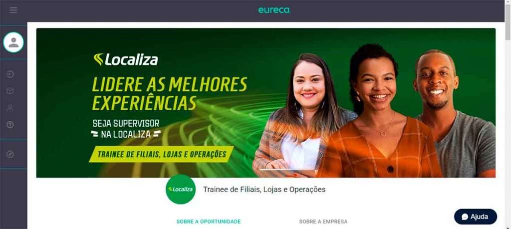 Localiza programa de trainees