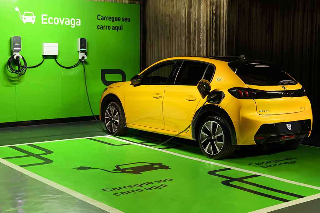 Projeto Ecovagas Peugeot 208 e-GT