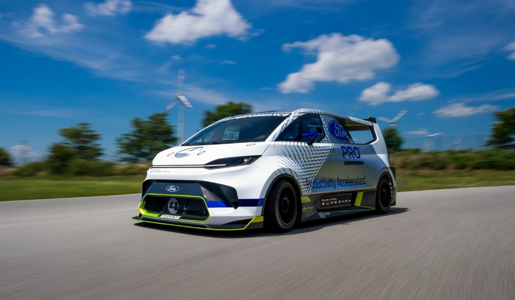Ford Supervan elétrica e-Transit