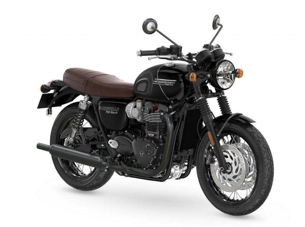 Bonneville T120 Black: nova opção de cor Sapphire Black & Matt Sapphire Black.