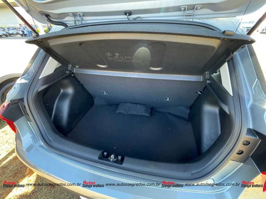 Porta-malas do novo Hyundai HB20 1.0 Sense 2023