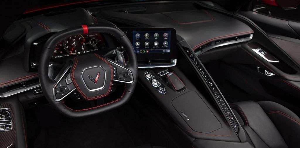 painel do Chevrolet Corvette