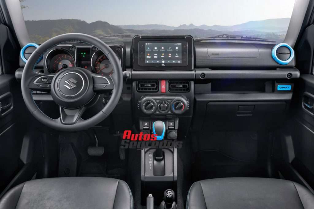 painel do Suzuki Jimny Sierra 4Sport 
