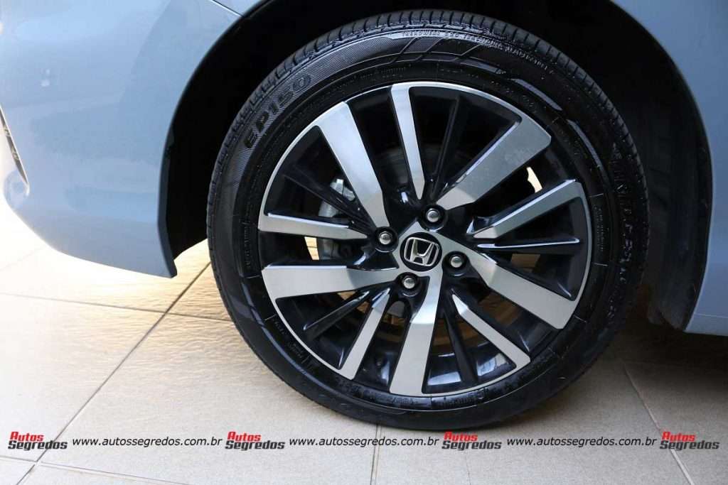 roda do novo Honda City Hatch 1.5 Touring 2022