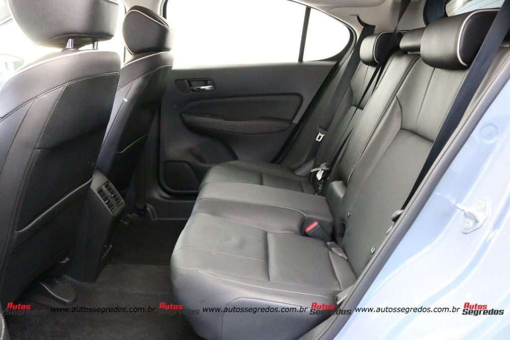 banco traseiro do Honda City Hatch 1.5 Touring 2022